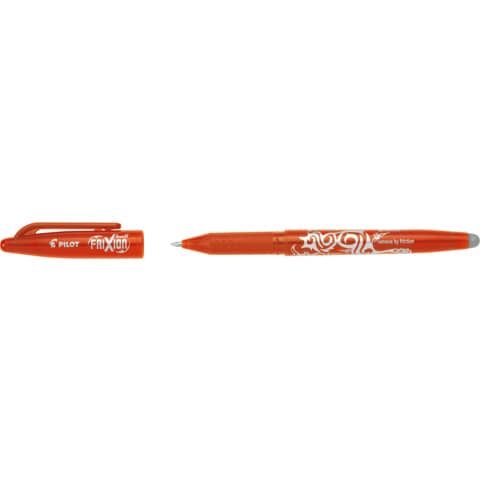 Penna a sfera cancellabile Pilot Frixion Ball punta 0,7 mm arancio - 006598